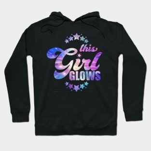 Let's Glow Crazy - Funny retro neon lights party design T-Shirt Hoodie